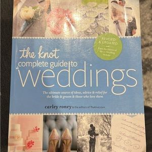 Used “The Knot” wedding book guide